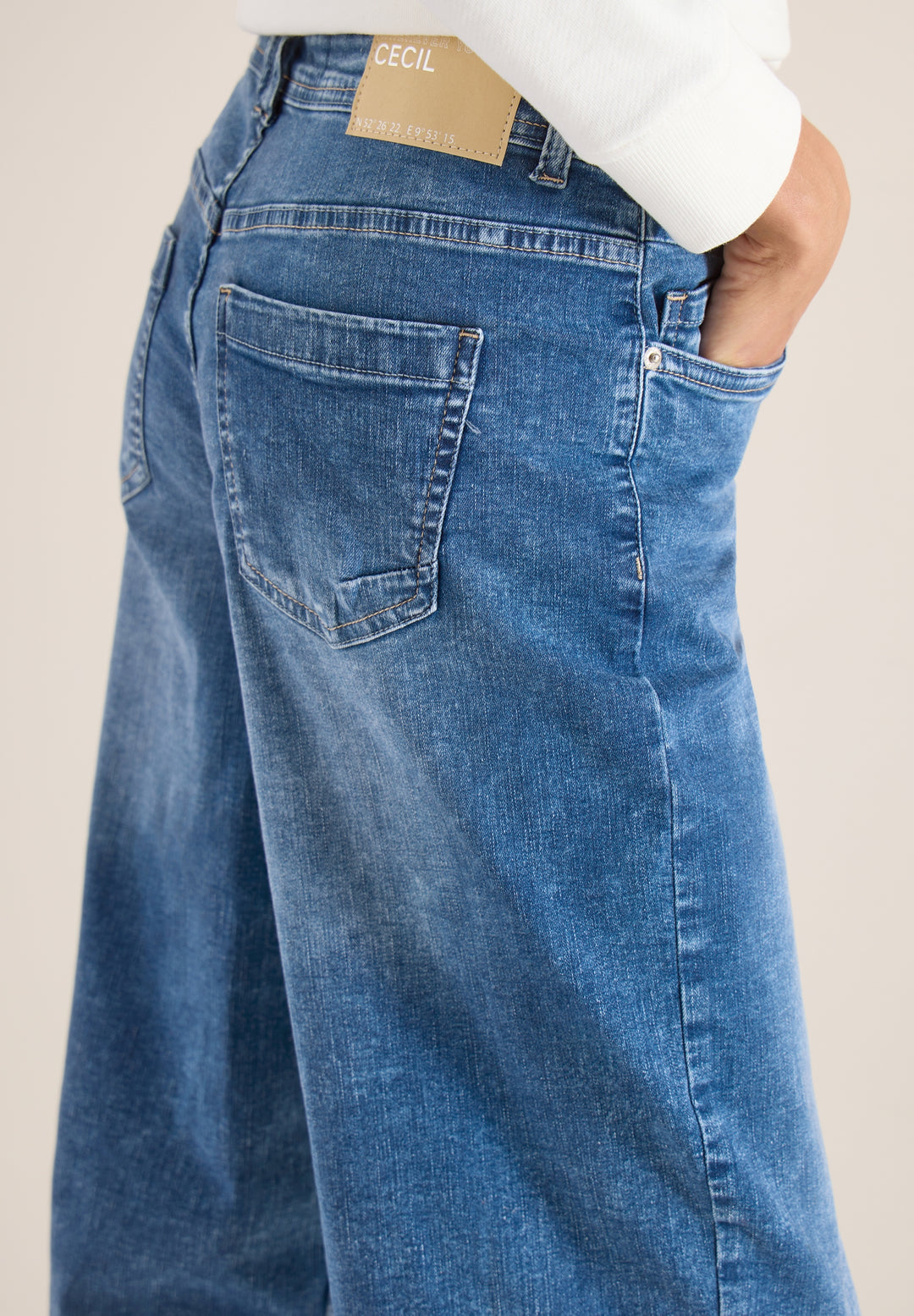 Style NOS Scarlett BARREL Mid, mid blue wash 10283 Bild 6