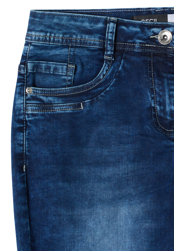 Style NOS Scarlett Mid Blue 22, mid blue used wash 10320 Bild 2
