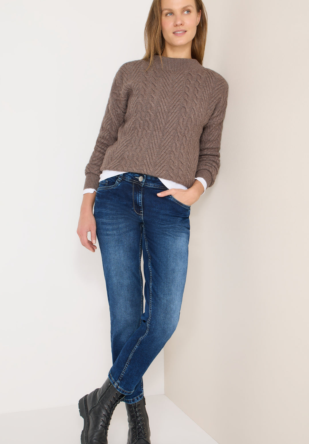 Style NOS Scarlett Mid Blue, mid blue wash 10281 Bild 7