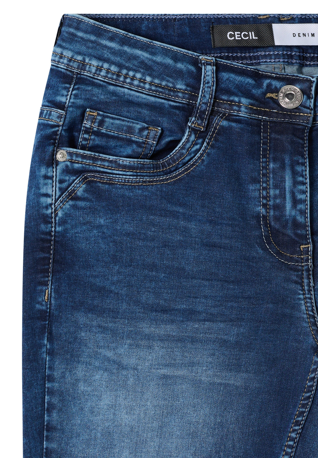 Style NOS Scarlett Mid Blue, mid blue used wash 10320 Bild 2
