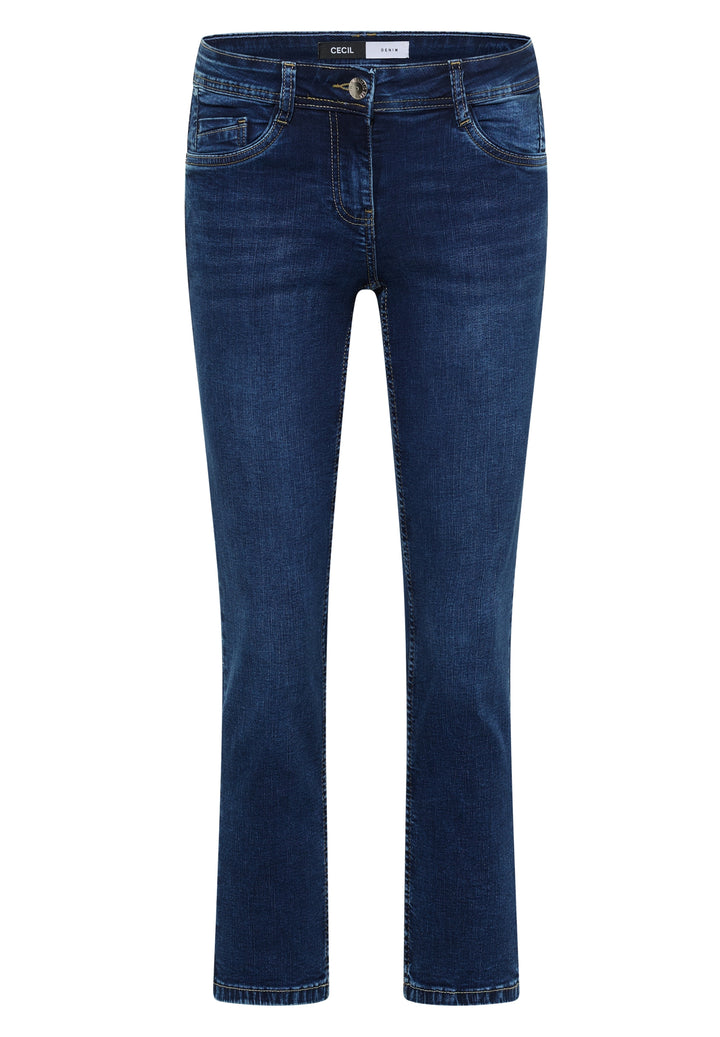 Style NOS Scarlett STRAIGHT Mi, mid blue used wash 10235 Bild 1