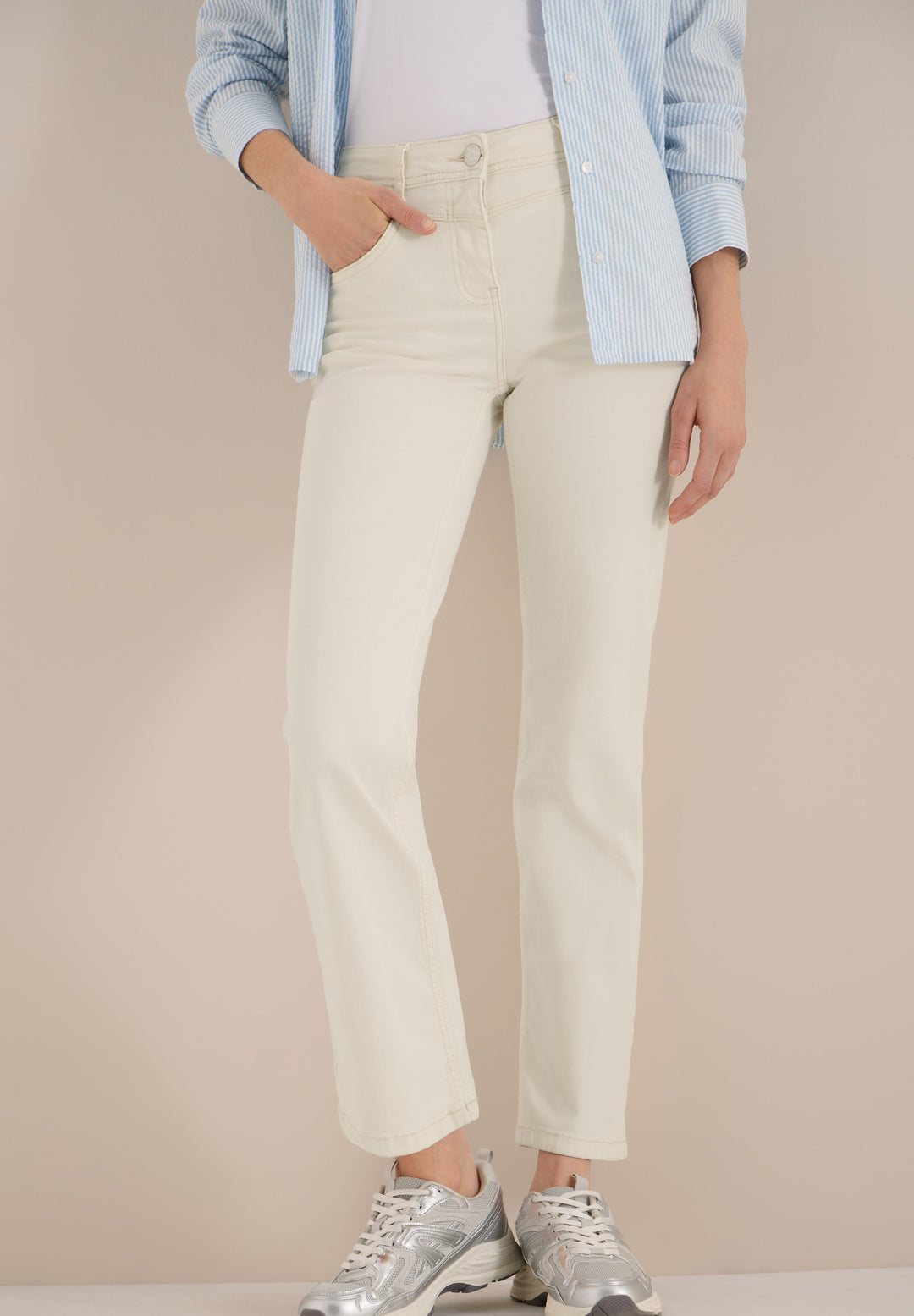 Style NOS Toronto BOOTCUT Ecru, pearl beige 16504 Bild 3