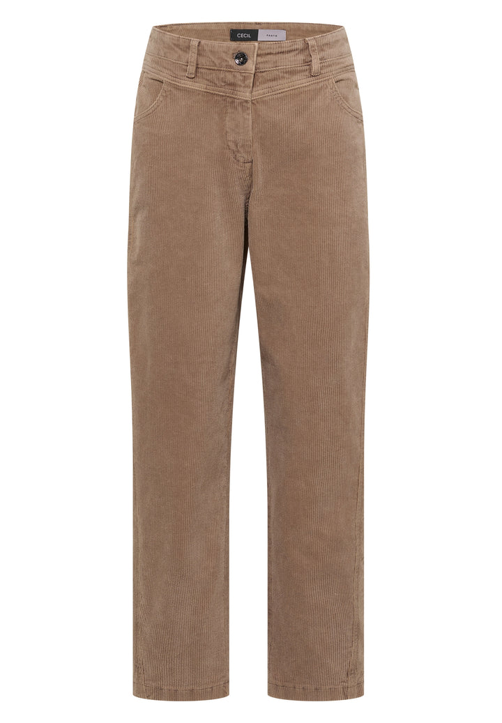 Style Scarlett Barrel Corduroy, creamy mocha 17766 Bild 1