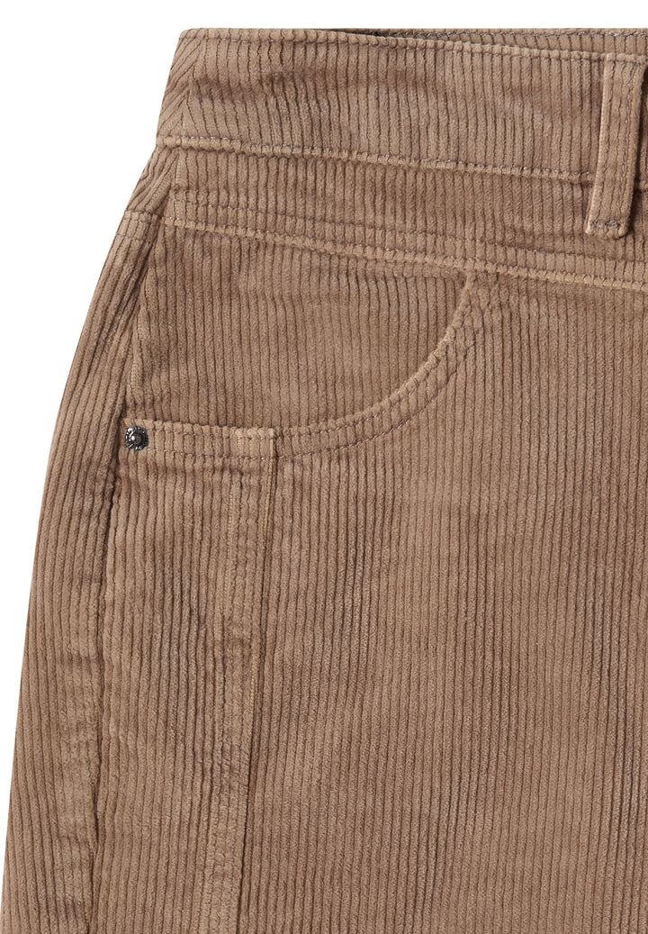 Style Scarlett Barrel Corduroy, creamy mocha 17766 Bild 2