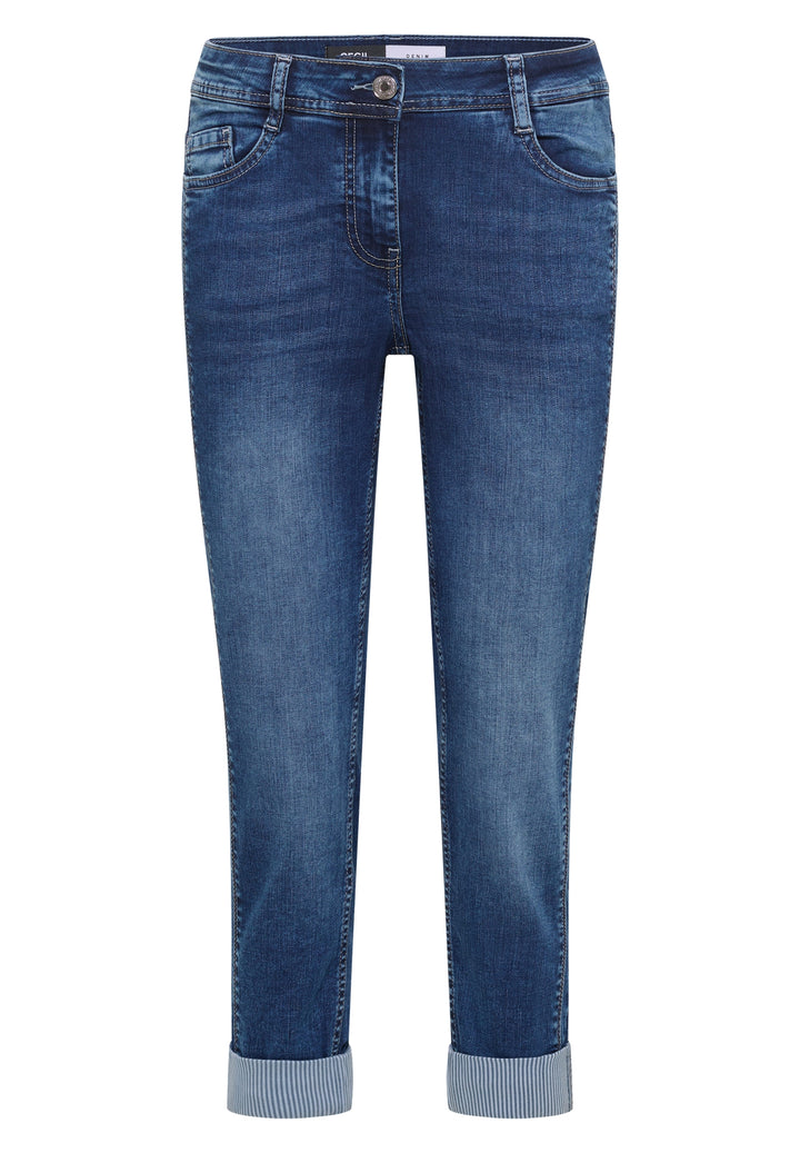 Style Scarlett STRAIGHT Mid Bl, mid blue wash 10281 Bild 1