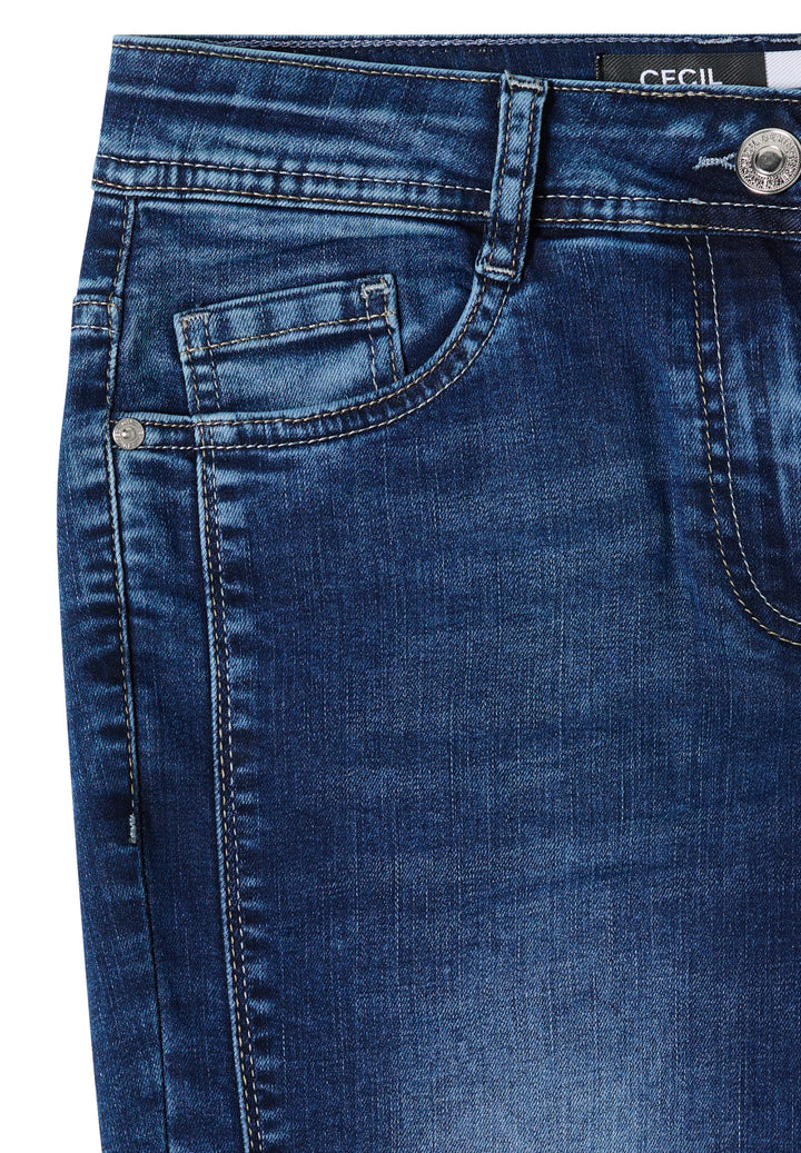 Style Scarlett STRAIGHT Mid Bl, mid blue wash 10281 Bild 2