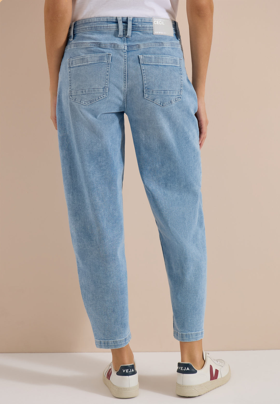 Style TOS Scarlett BARREL Ligh, light blue used wash 10349 Bild 4