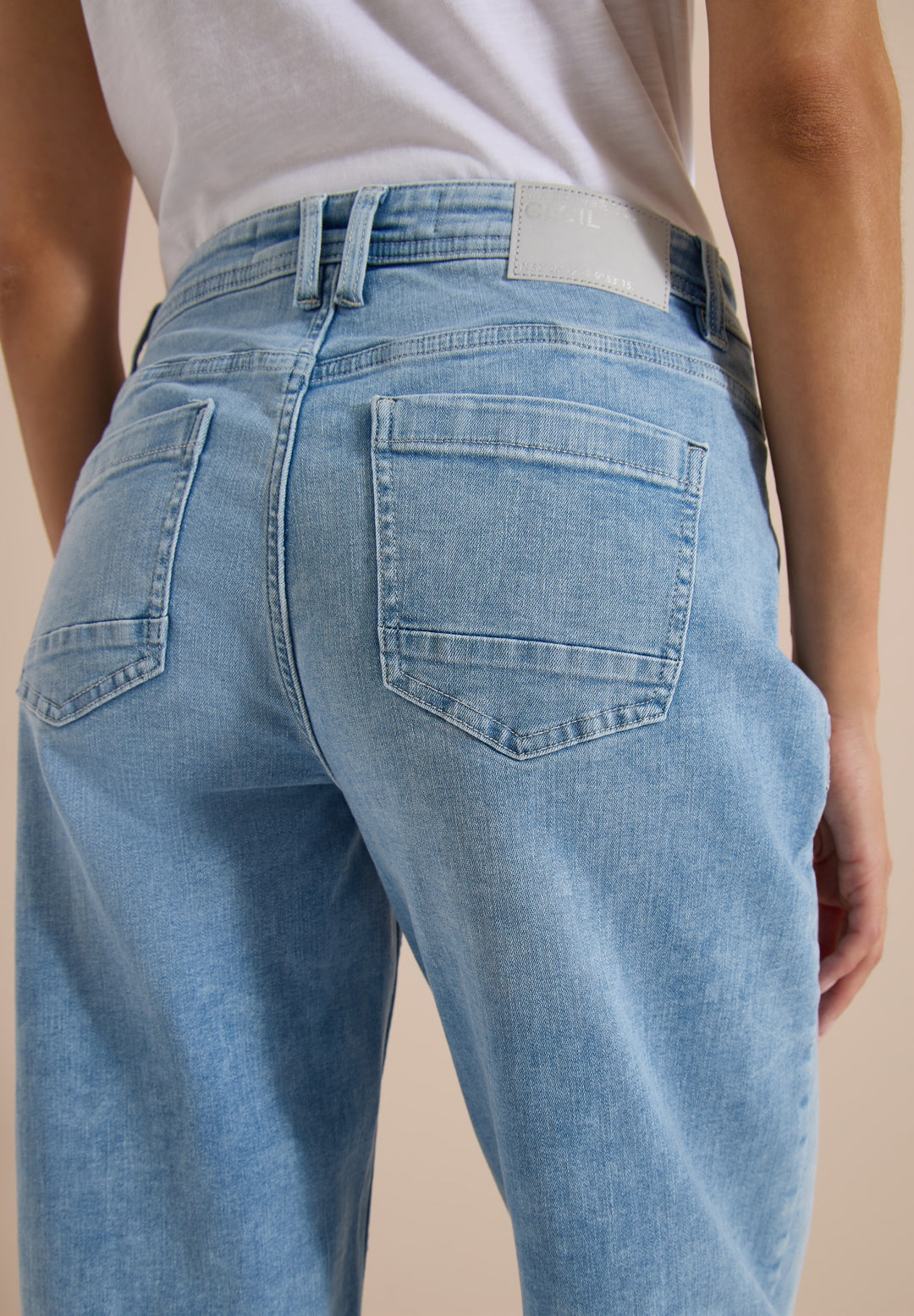 Style TOS Scarlett BARREL Ligh, light blue used wash 10349 Bild 7