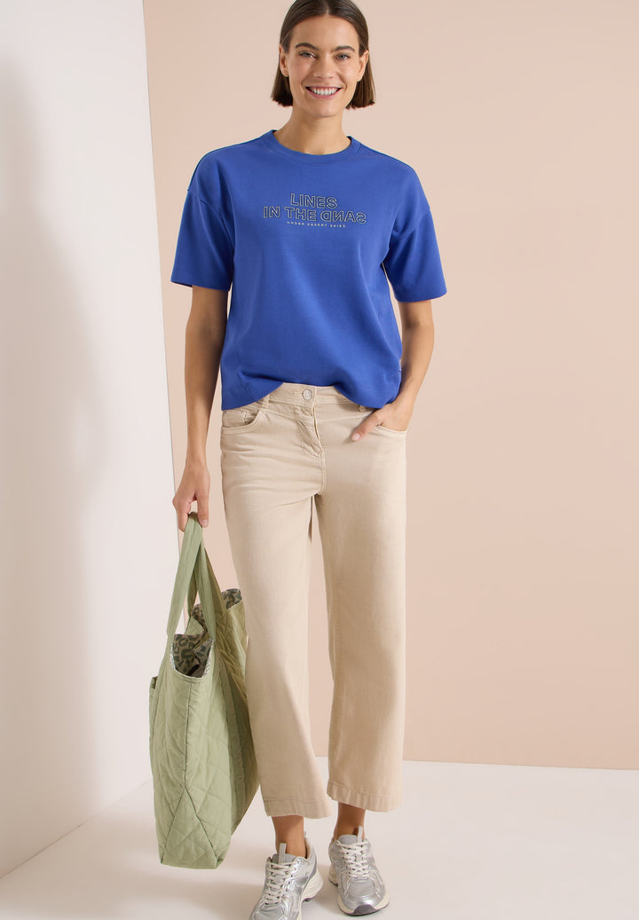 Sweatshirt w. Embroidery, deep river blue 27765 Bild 5