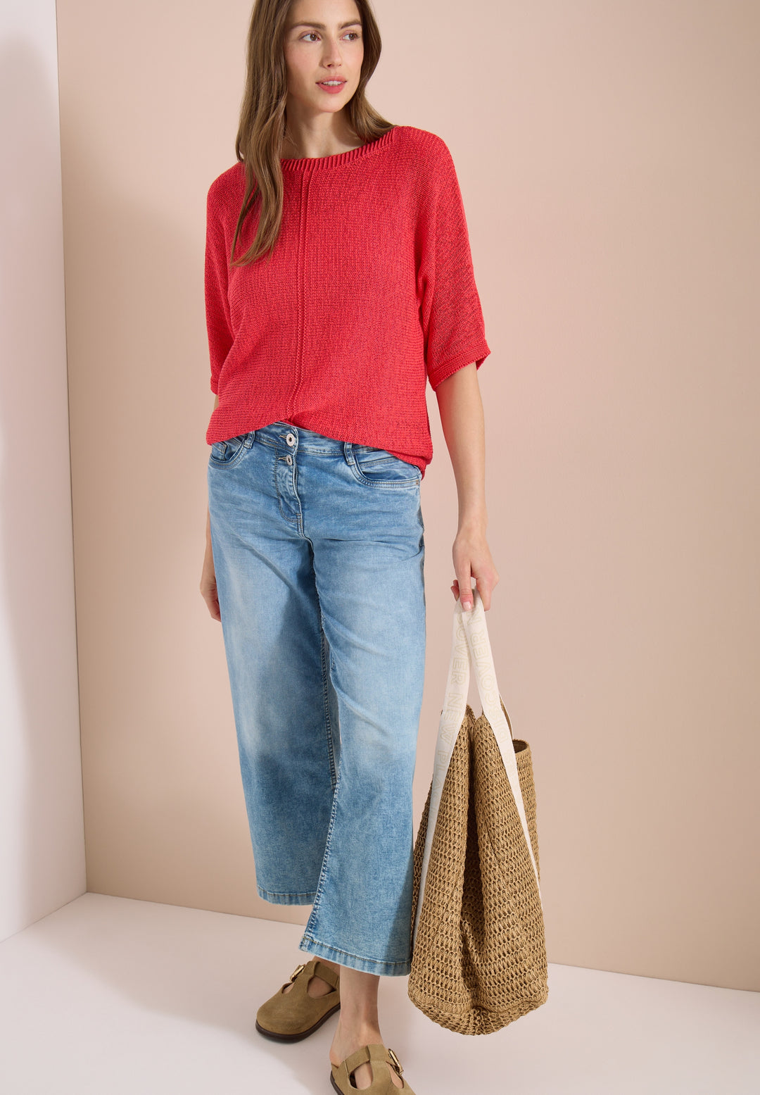 Tapeyarn Dolman, coral 17762 Bild 5
