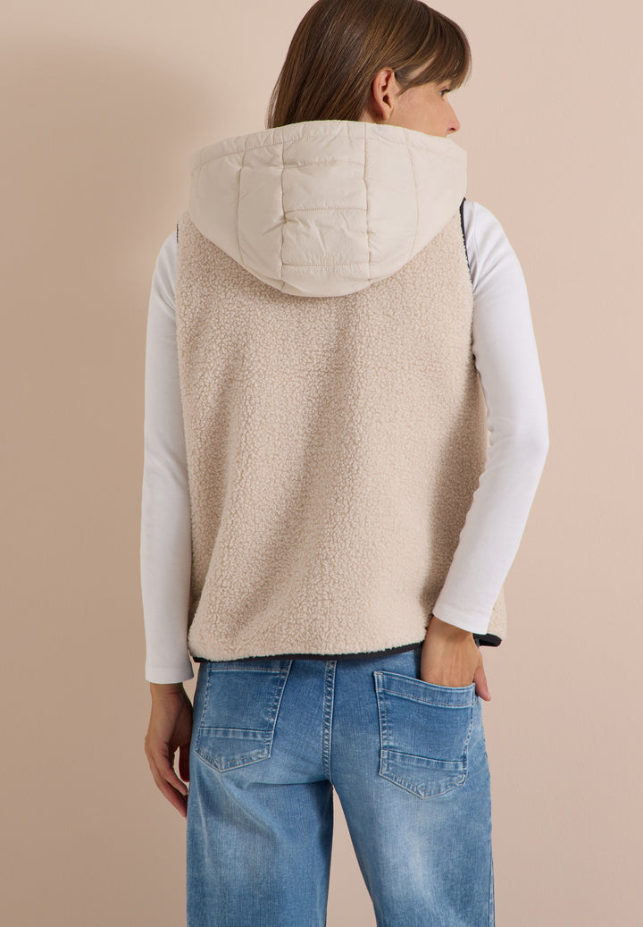 Teddy vest, teddy vanilla white 15641 Bild 4
