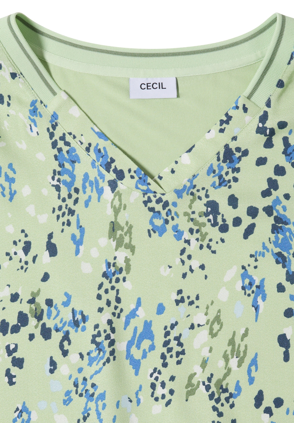 TOS AOP Mat-Mix Blouse, raw matcha lime 35749 Bild 2