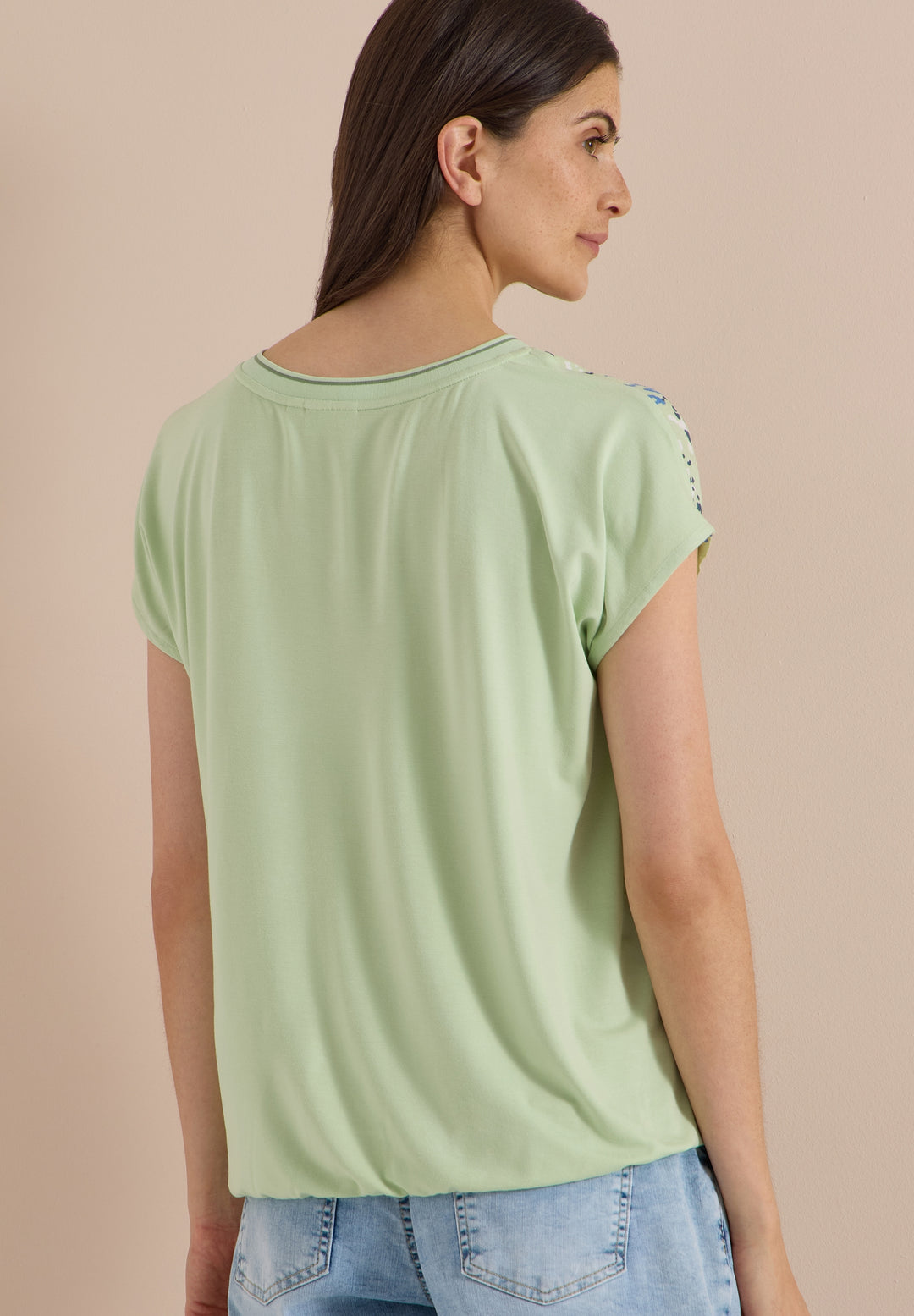 TOS AOP Mat-Mix Blouse, raw matcha lime 35749 Bild 4