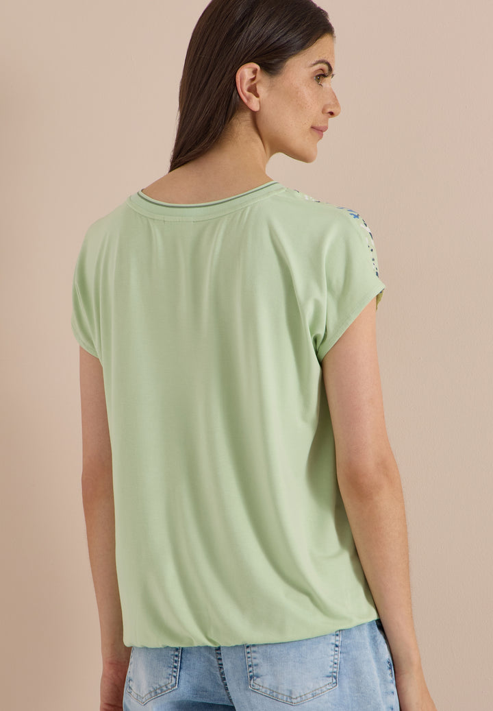 TOS AOP Mat-Mix Blouse, raw matcha lime 35749 Bild 4