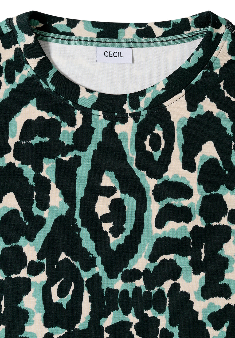 TOS AOP Soft Touch T-Shirt, ink green 36834 Bild 2