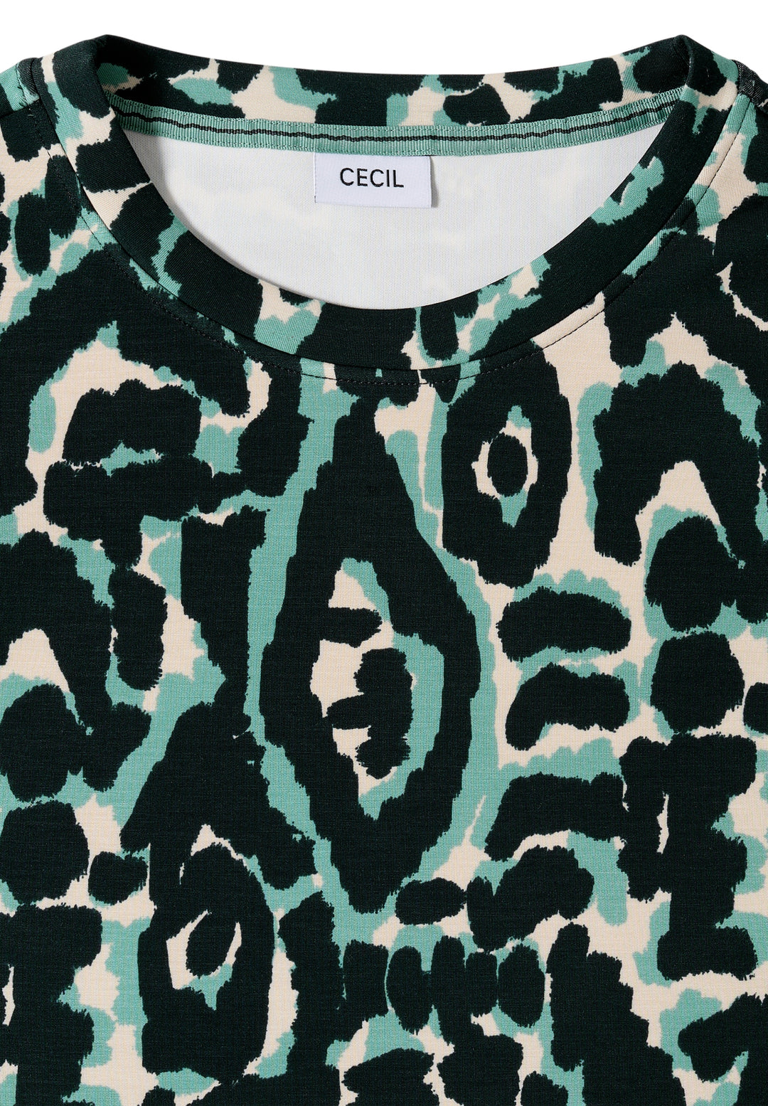 TOS AOP Soft Touch T-Shirt, ink green 36834 Bild 2
