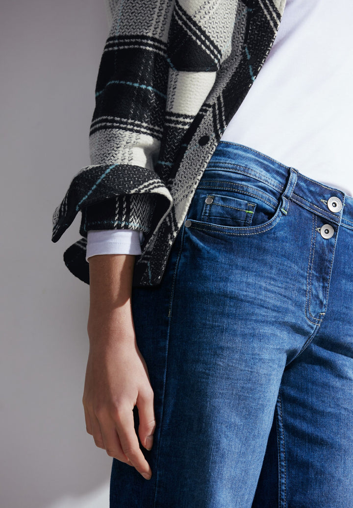 TOS Check Overshirt, Black 30001 Bild 11