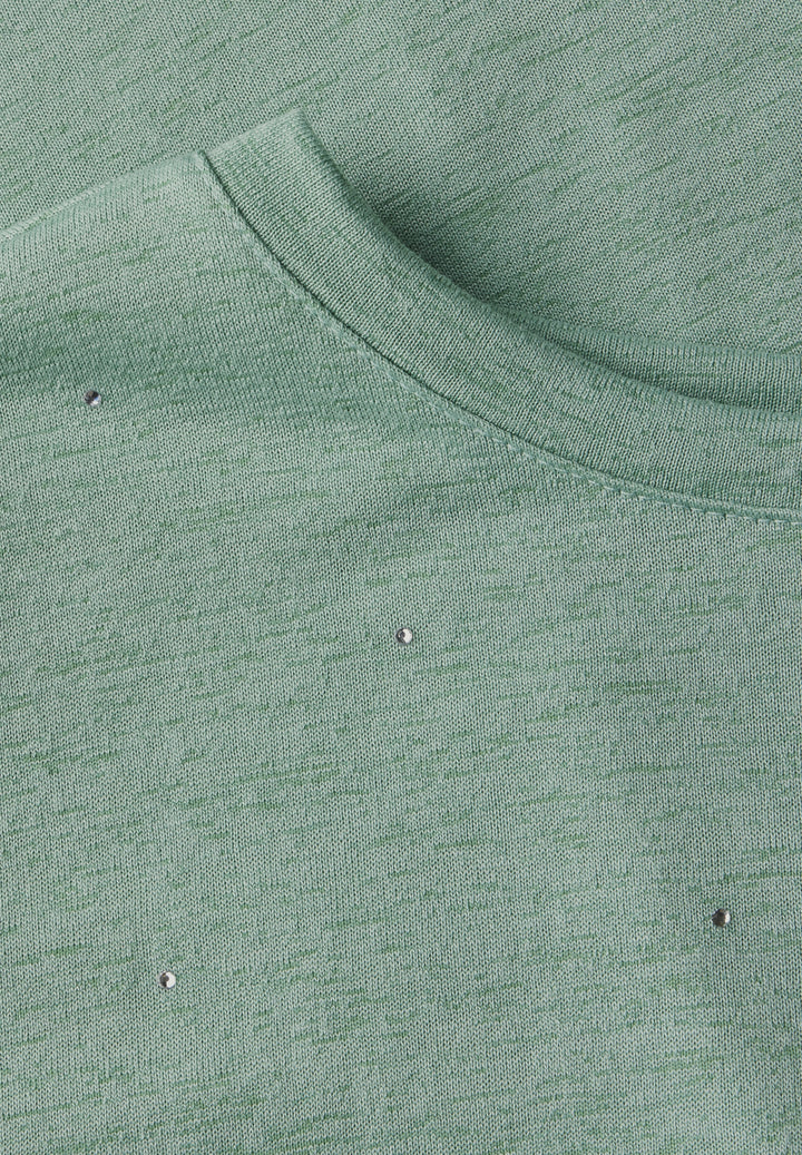 TOS Deco Stone T-Shirt, matcha green 16695 Bild 2