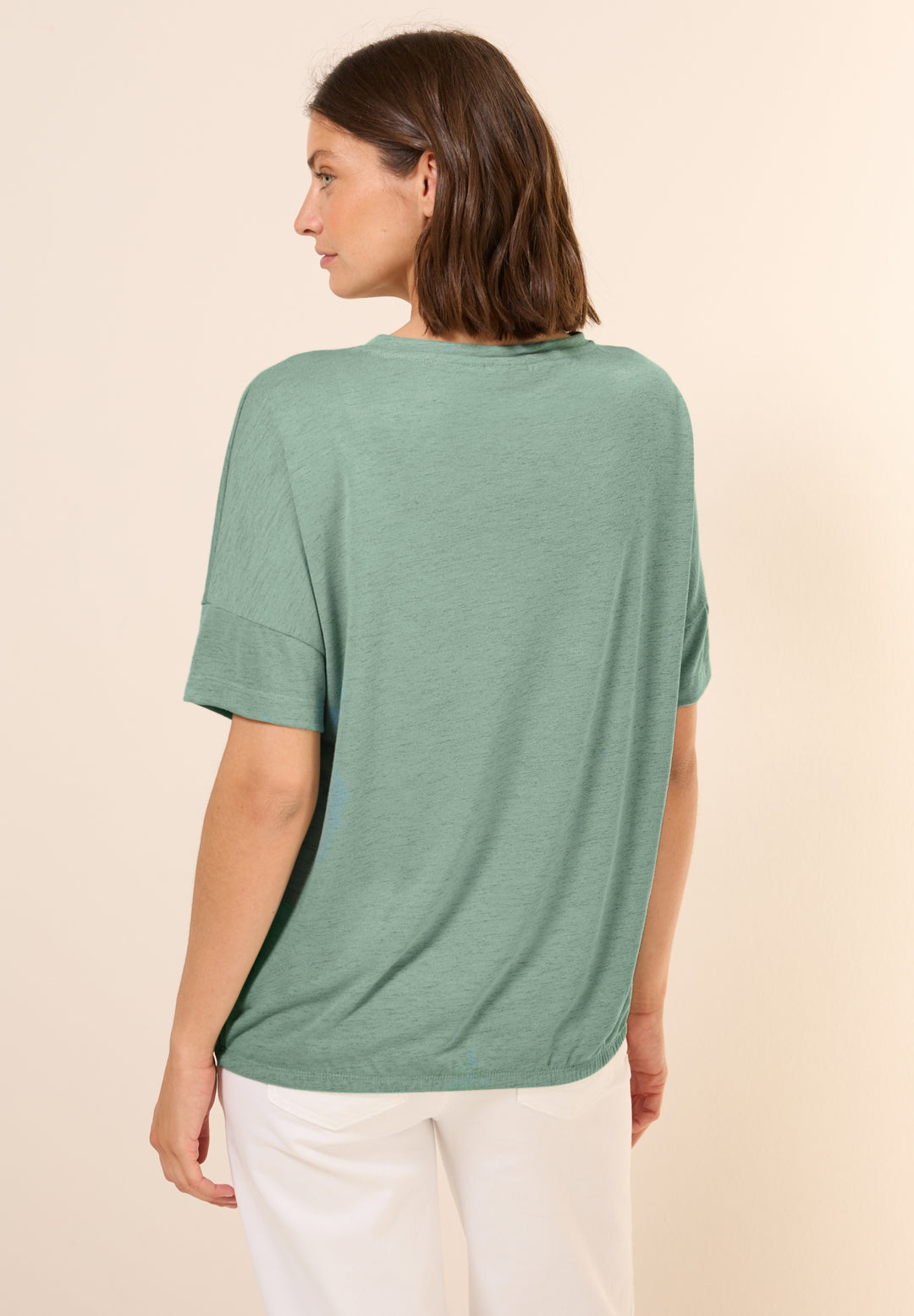 TOS Deco Stone T-Shirt, matcha green 16695 Bild 4