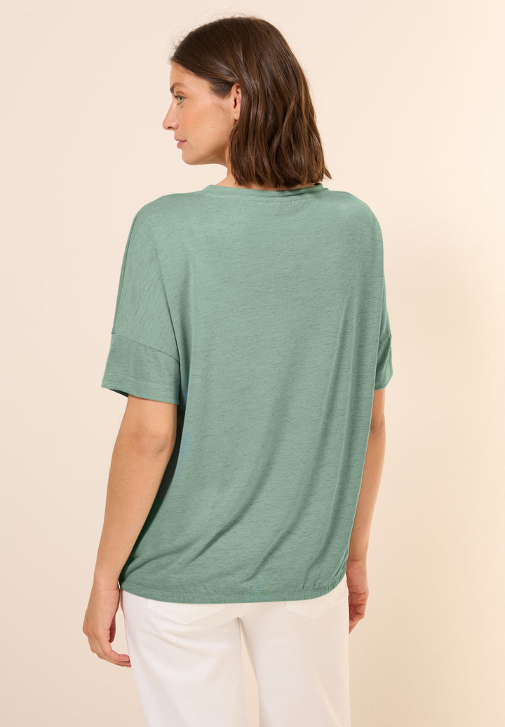 TOS Deco Stone T-Shirt, matcha green 16695 Bild 4