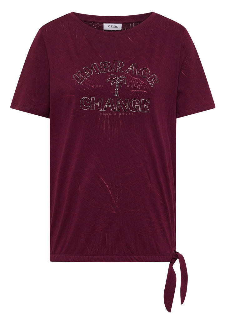 TOS Embrace Change Burnout FP, sweet grape red 37590 Bild 1