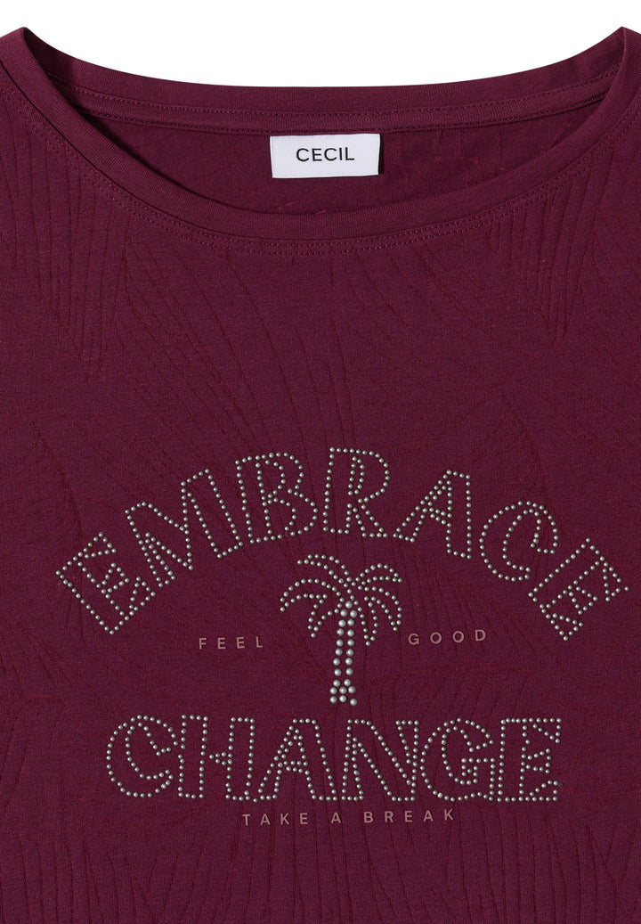 TOS Embrace Change Burnout FP, sweet grape red 37590 Bild 2