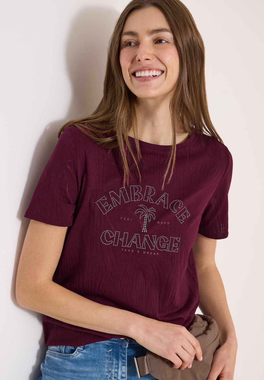TOS Embrace Change Burnout FP, sweet grape red 37590 Bild 3