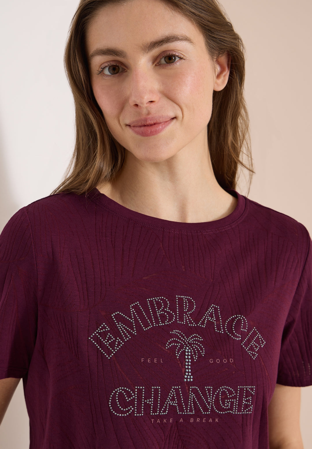 TOS Embrace Change Burnout FP, sweet grape red 37590 Bild 7