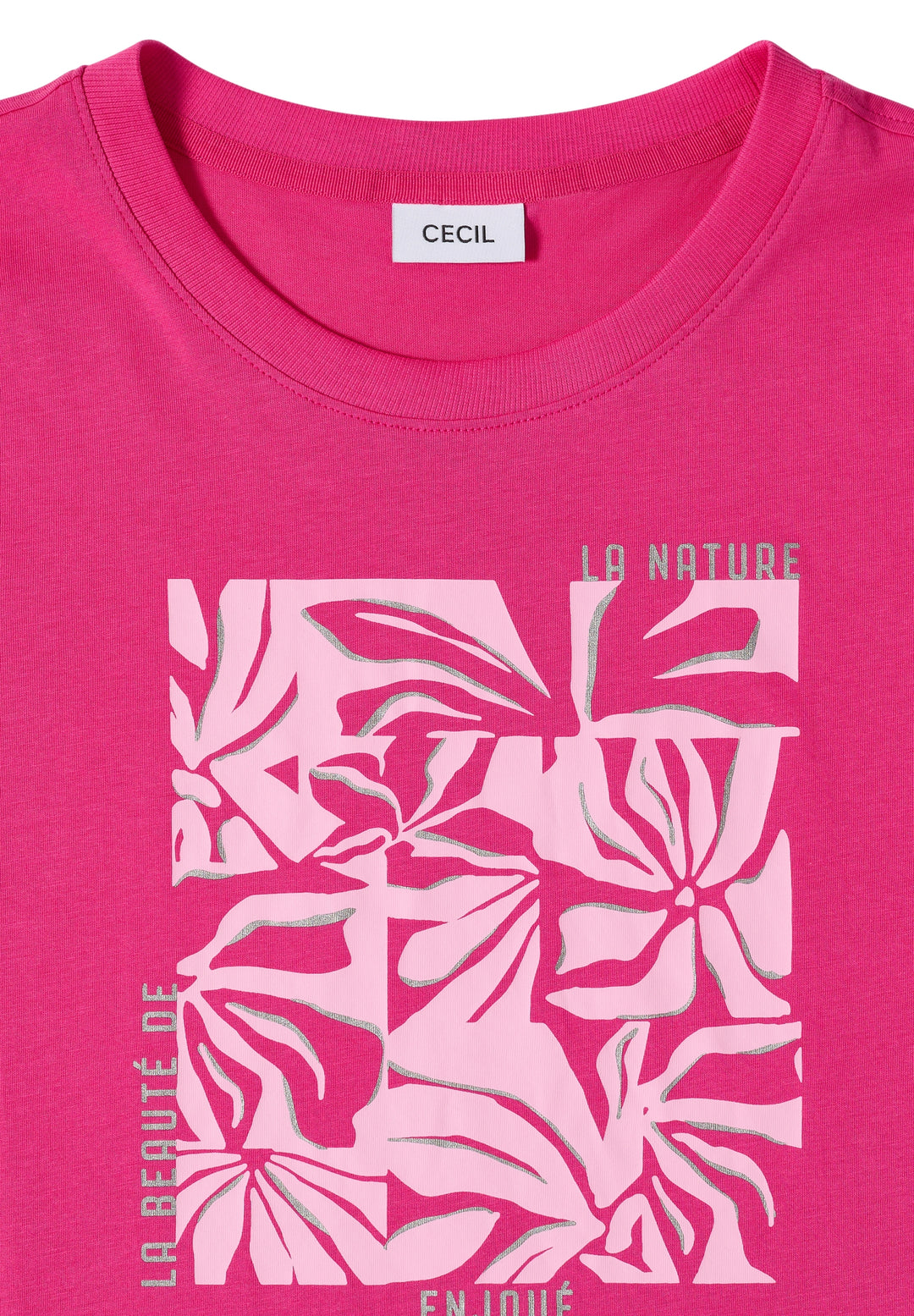 TOS Flower FP Shirt, beetroot pink 37492 Bild 2