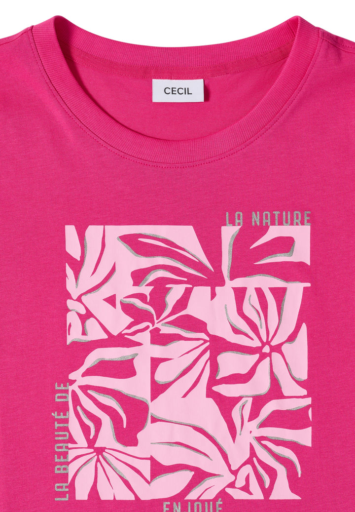 TOS Flower FP Shirt, beetroot pink 37492 Bild 2