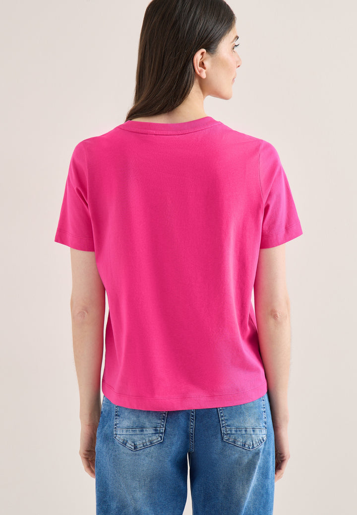 TOS Flower FP Shirt, beetroot pink 37492 Bild 4