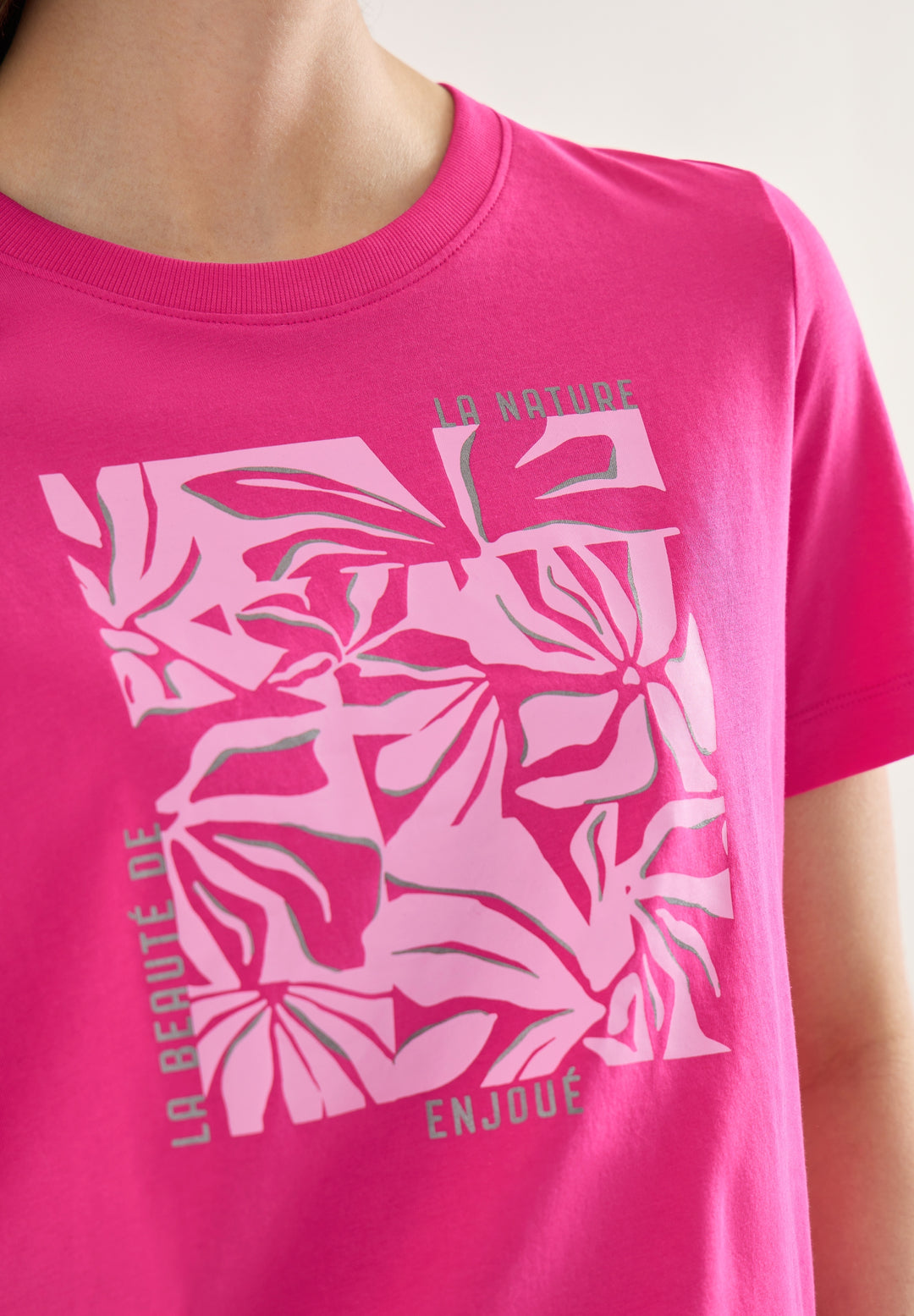 TOS Flower FP Shirt, beetroot pink 37492 Bild 6