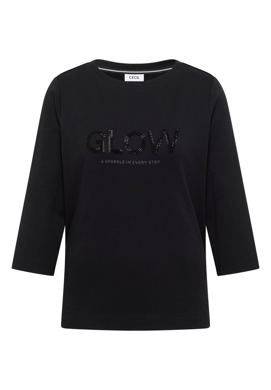 TOS Glow Beads FP T-Shirt, Black 30001 Bild 1