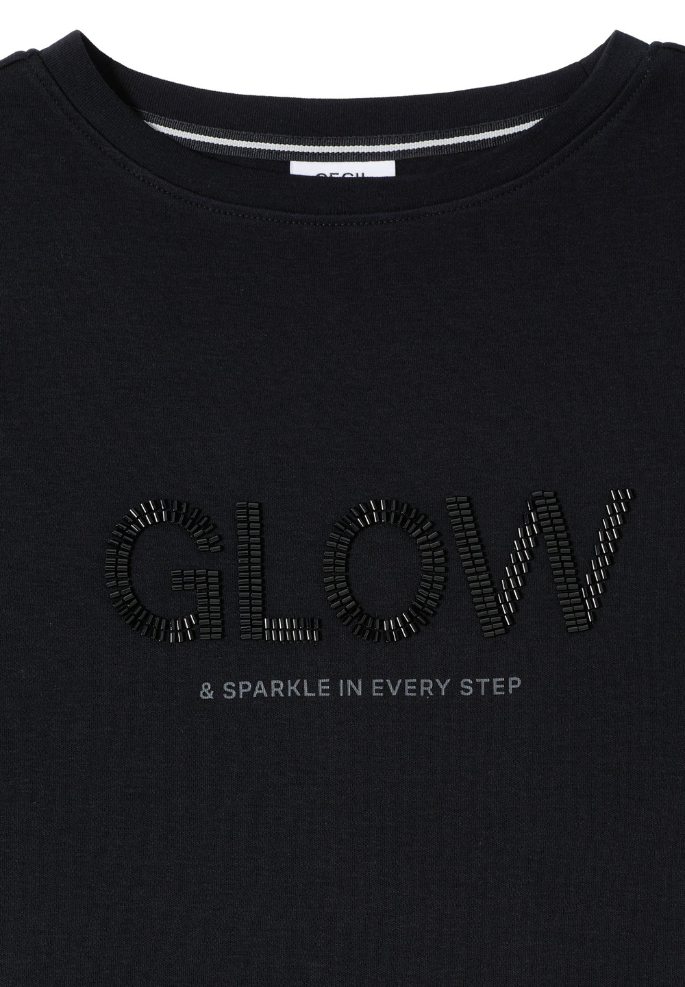 TOS Glow Beads FP T-Shirt, Black 30001 Bild 2