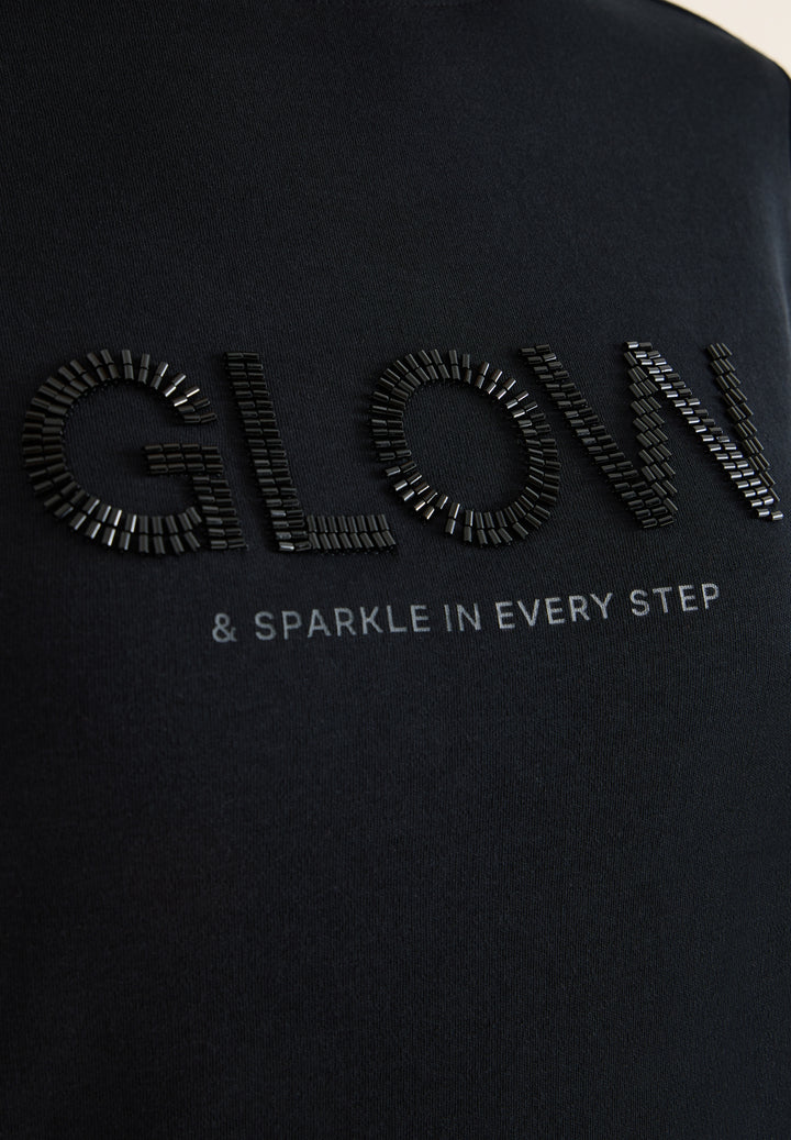 TOS Glow Beads FP T-Shirt, Black 30001 Bild 6