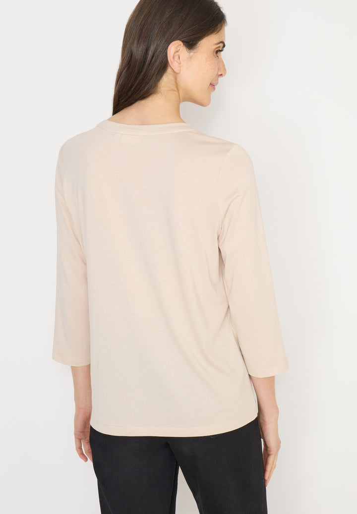 TOS Hotfix FP T-Shirt, pearl beige 36504 Bild 4