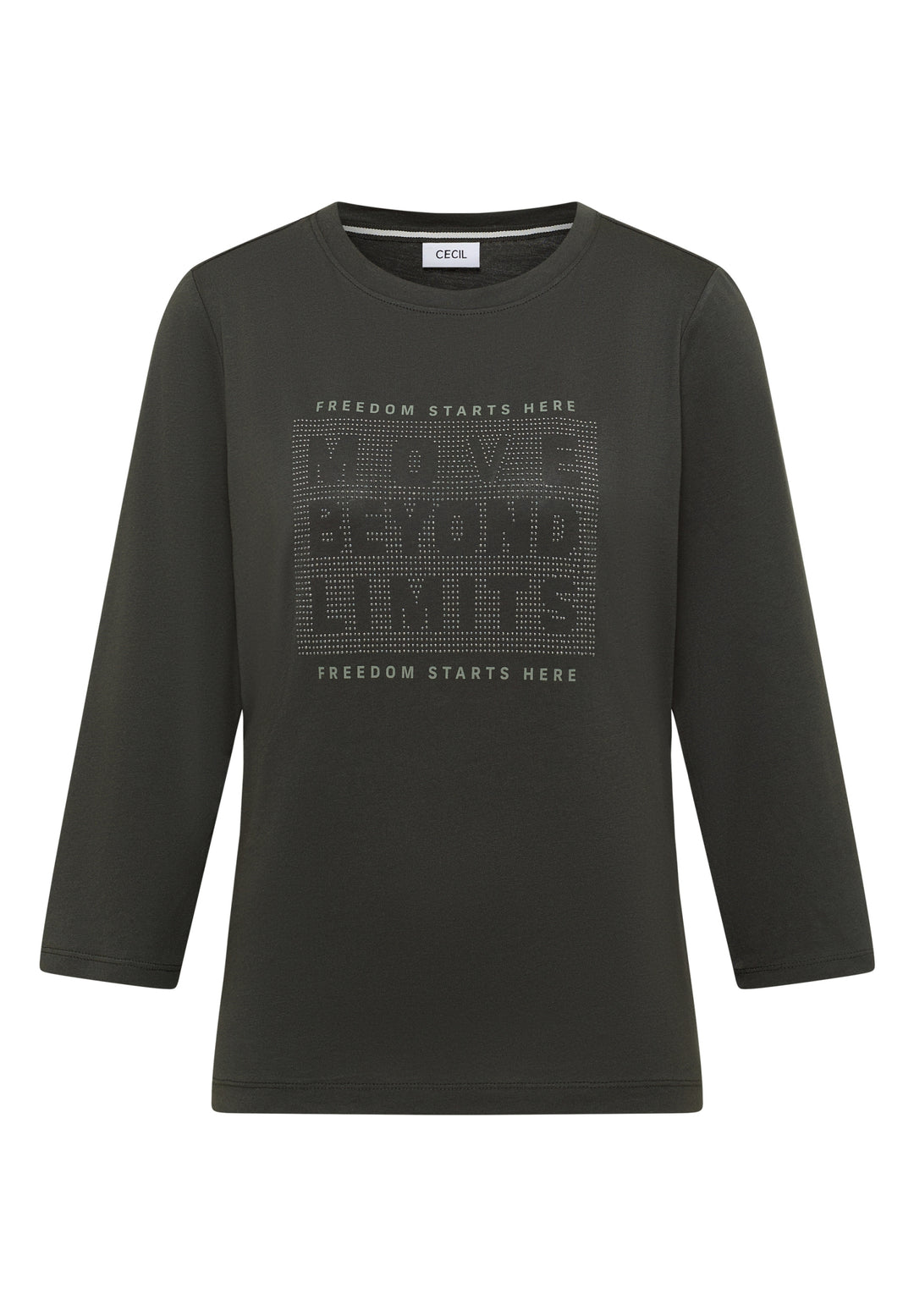 TOS Hotfix FP T-Shirt, raw khaki 37406 Bild 1