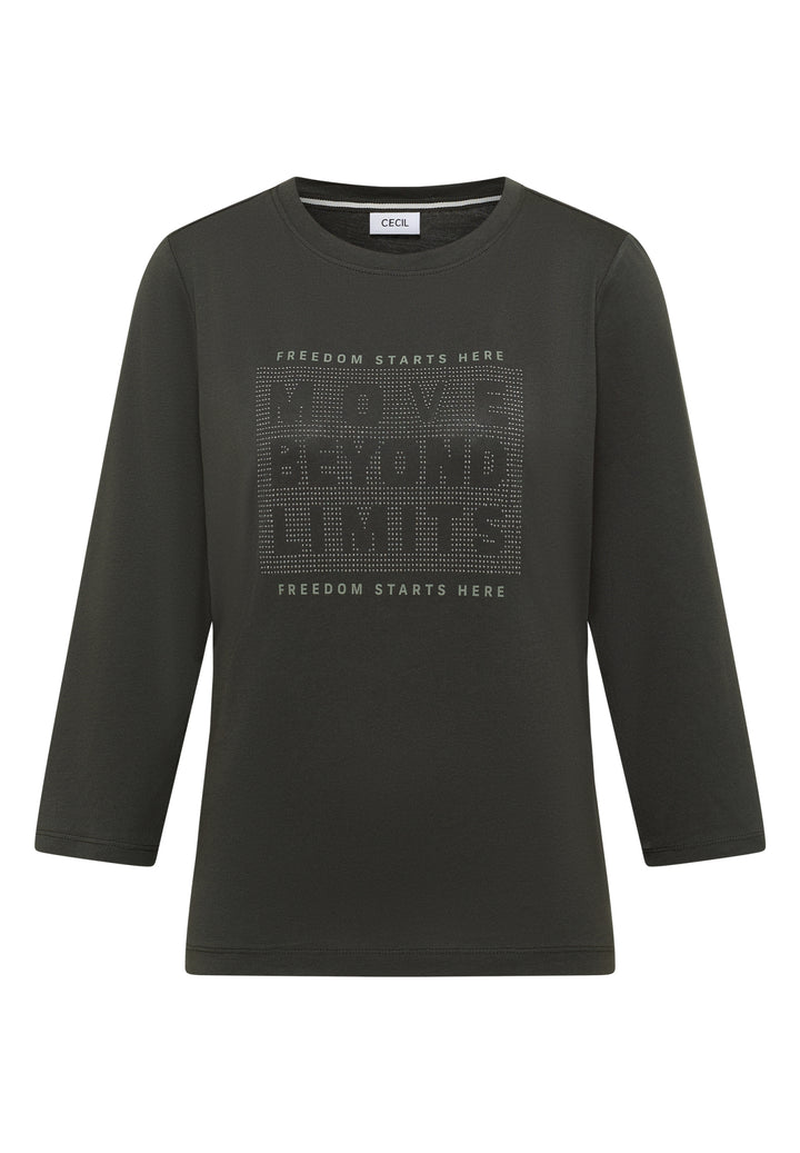 TOS Hotfix FP T-Shirt, raw khaki 37406 Bild 1