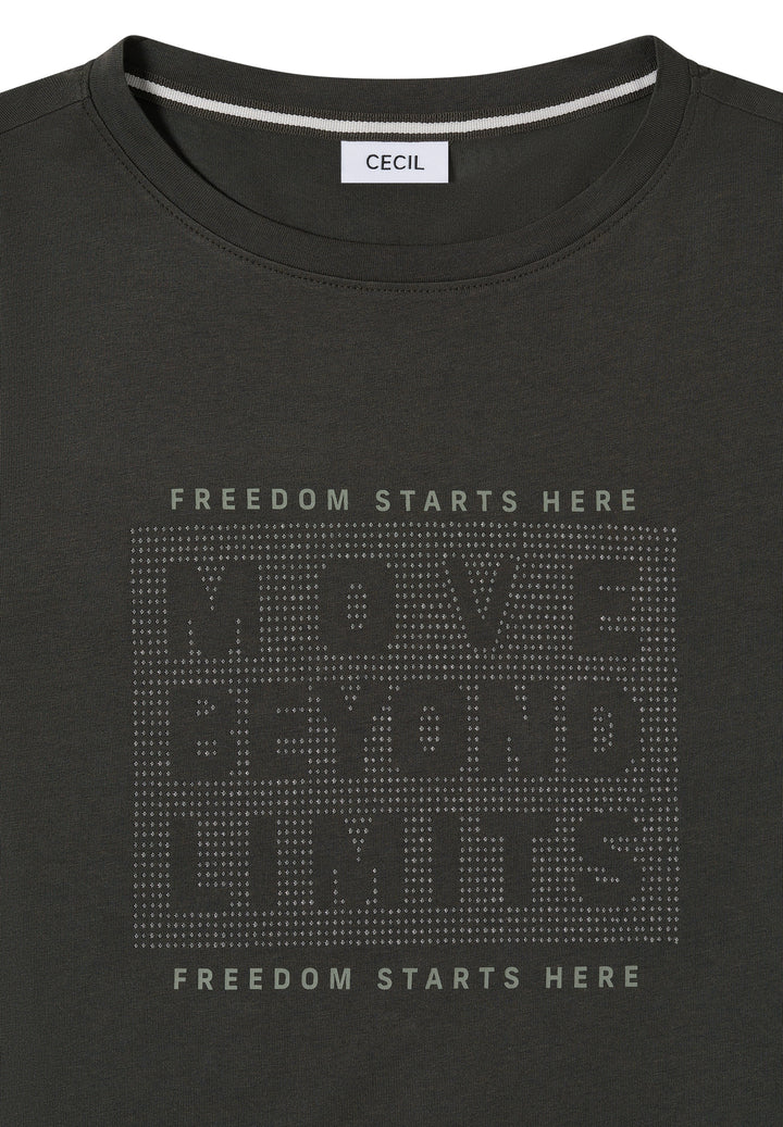 TOS Hotfix FP T-Shirt, raw khaki 37406 Bild 2