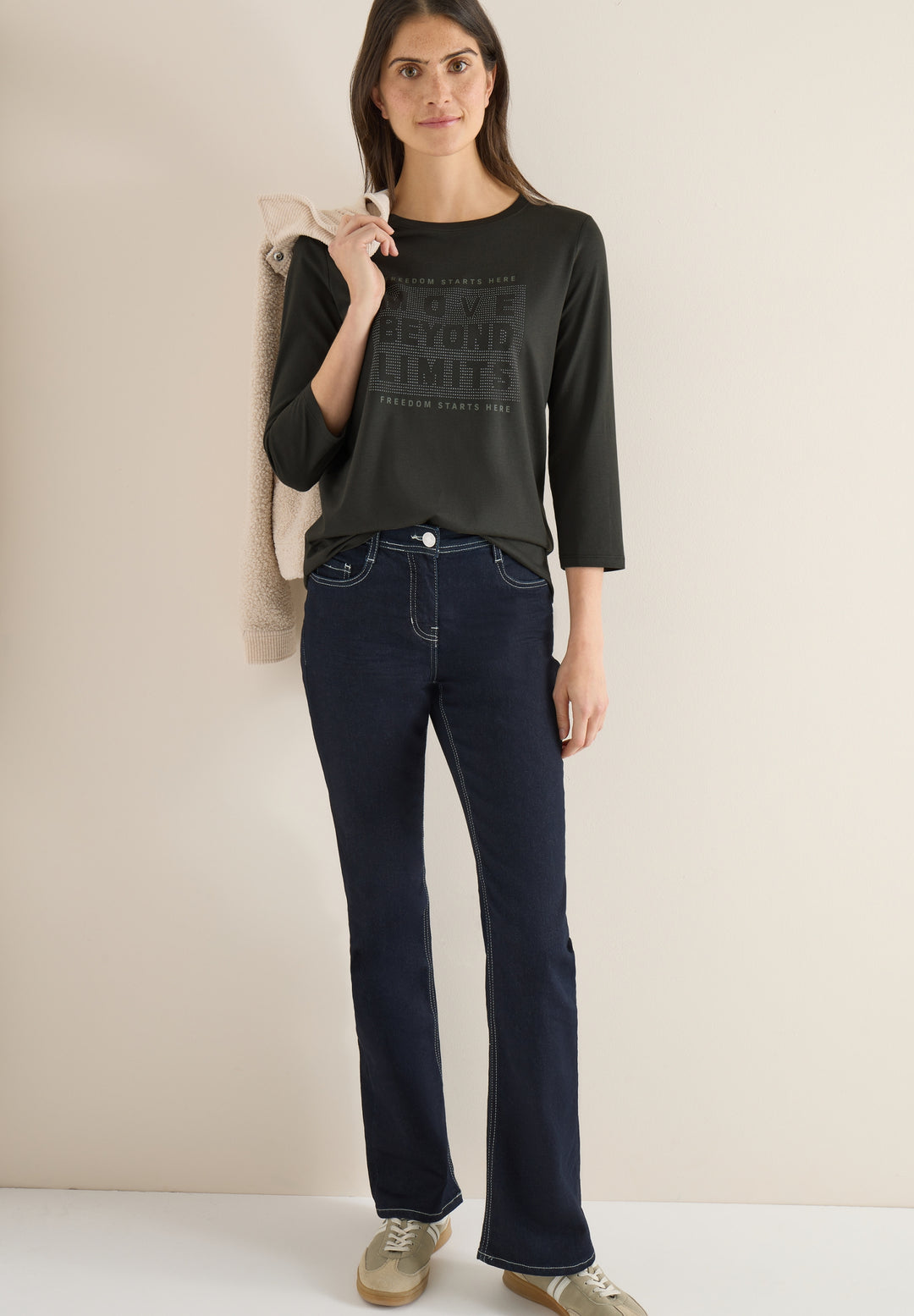 TOS Hotfix FP T-Shirt, raw khaki 37406 Bild 5