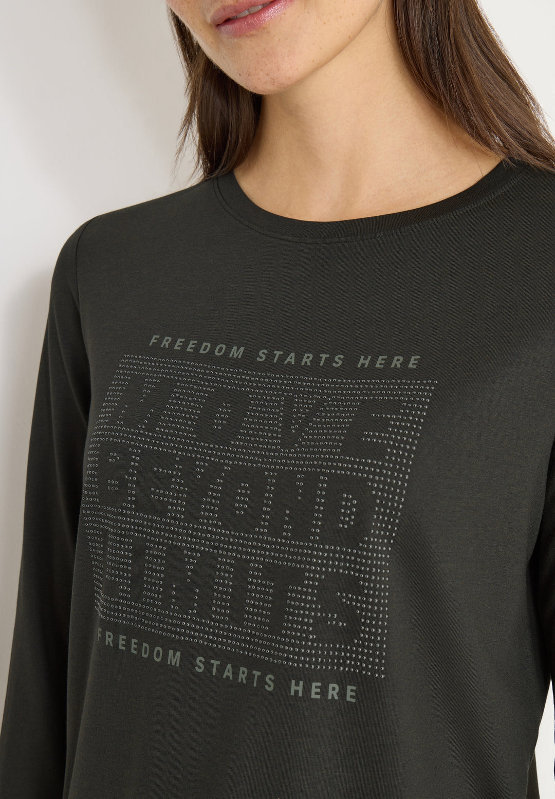 TOS Hotfix FP T-Shirt, raw khaki 37406 Bild 7