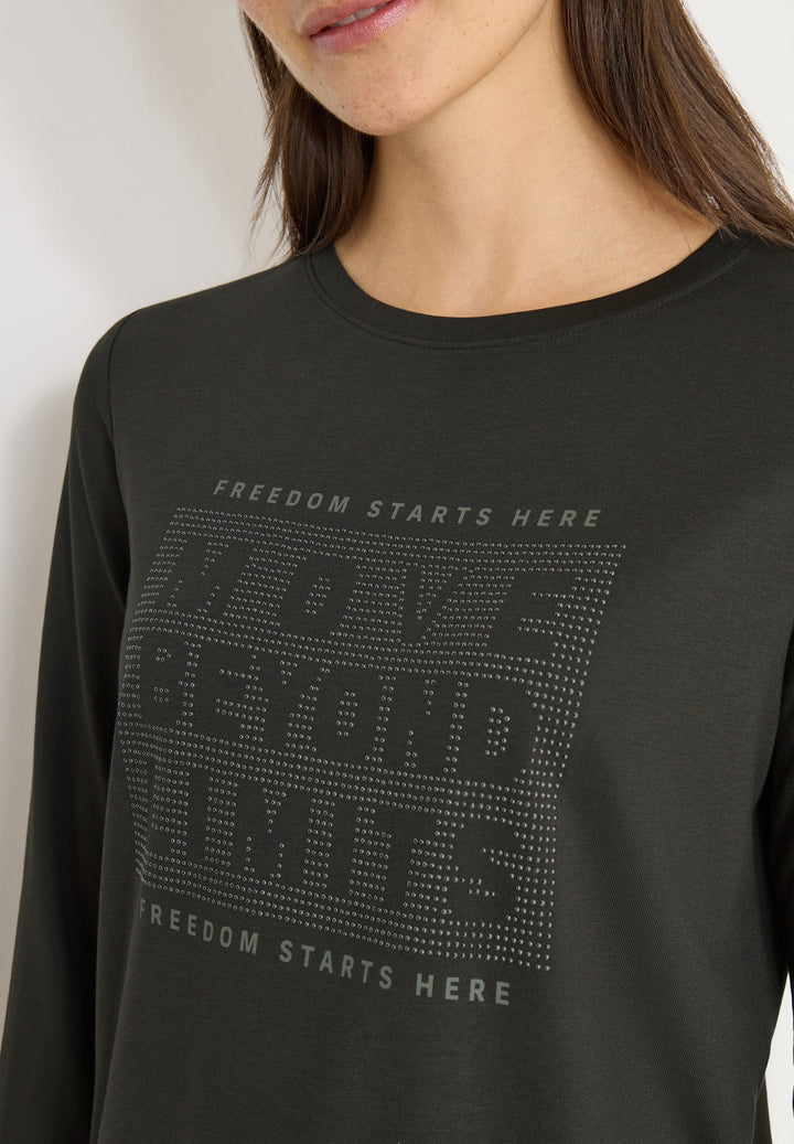 TOS Hotfix FP T-Shirt, raw khaki 37406 Bild 7