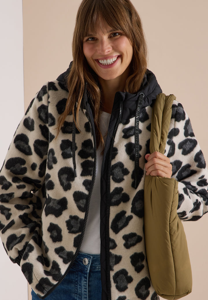 TOS Leo Wool Matmix Jacket, Black 30001 Bild 3