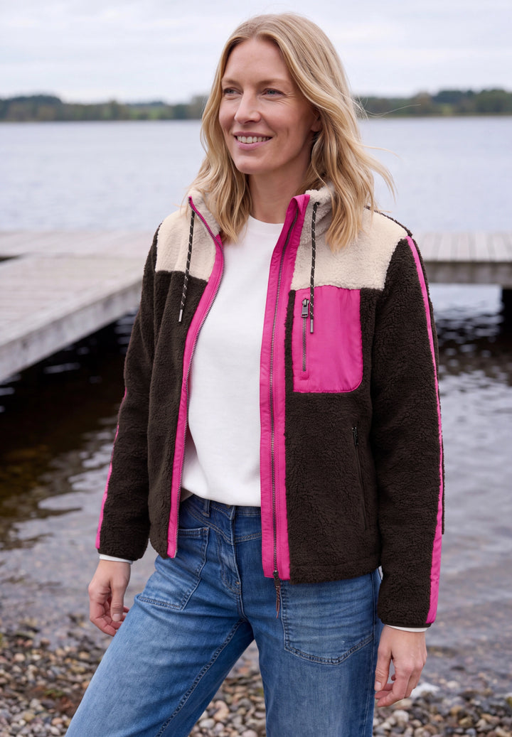 TOS Matmix Teddy Jacket, truffle brown 37747 Bild 3