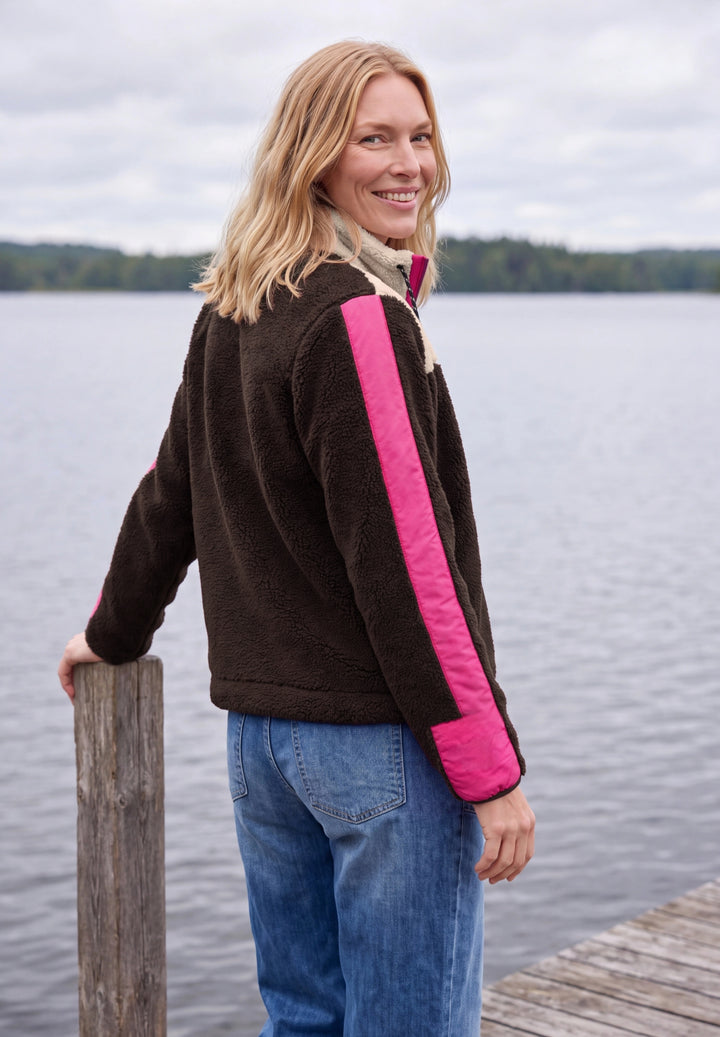 TOS Matmix Teddy Jacket, truffle brown 37747 Bild 4