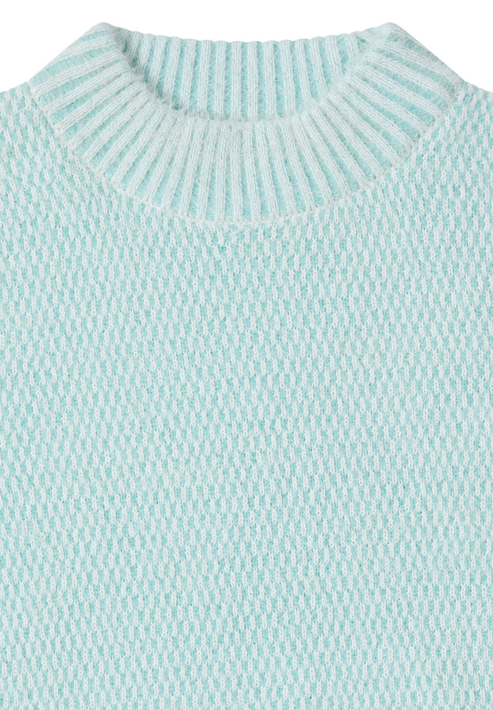 TOS_Minimal Jacquard turtle, light foam blue 27347 Bild 2