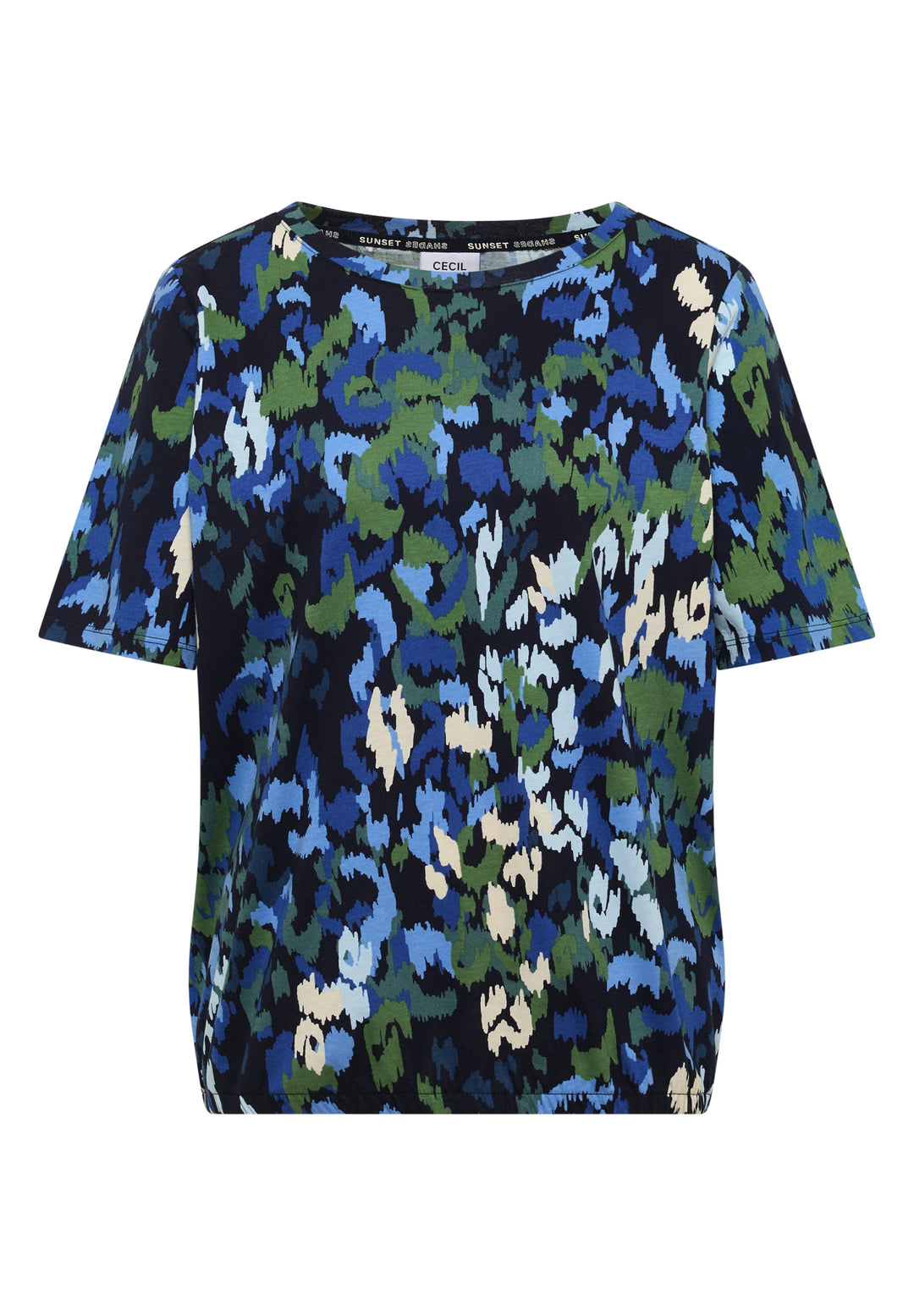 TOS Multi AOP Shirt, urban dark blue 36831 Bild 1