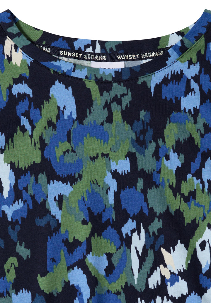 TOS Multi AOP Shirt, urban dark blue 36831 Bild 2