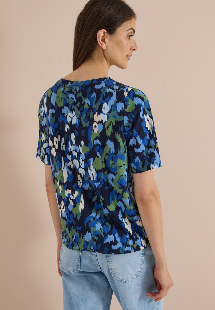 TOS Multi AOP Shirt, urban dark blue 36831 Bild 4