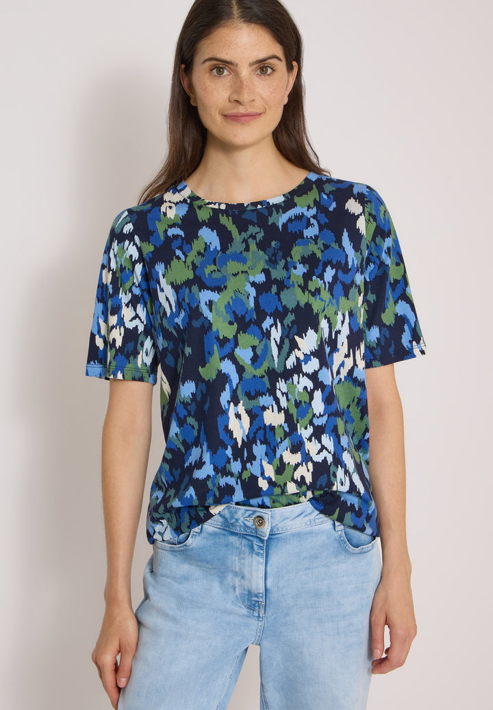 TOS Multi AOP Shirt, urban dark blue 36831 Bild 7